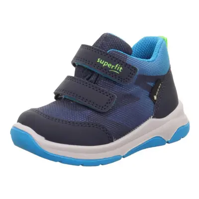 Chlapecká celoroční obuv COOPER Blue/Light Green Gore-Tex, Superfit,1-006407-8000