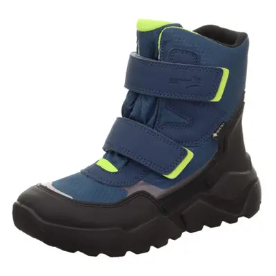 Chlapecké zimní boty ROCKET Blau/Light Green Gore-Tex, Superfit,1-000402-8010