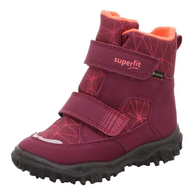 Dívčí zimní boty HUSKY Red/Orange Gore-Tex, Superfit, 1-006080-5000, červená