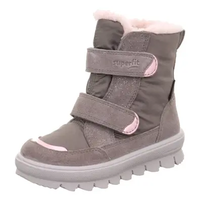 Dívčí zimní boty FLAVIA Gray/Pink Gore-Tex, Superfit , 1-000216-2000, šedá