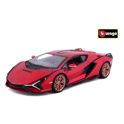 Bburago 1:24 Plus Lamorghini Sian FKP37 - Red, W021276