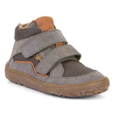 Dětské zimní barefoot boty TEX WOOL Gray, Froddo, G3110254-3W, šedá