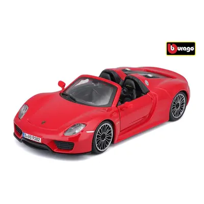 Bburago 1:24 Plus Porsche 918 Spyder Red, W021274