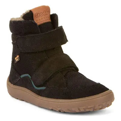 Dětské zimní barefoot boty TEX WINTER Black, Froddo, G3160233-4, černá