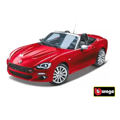 Bburago 1:24 Fiat 124 Spider Red, W007304