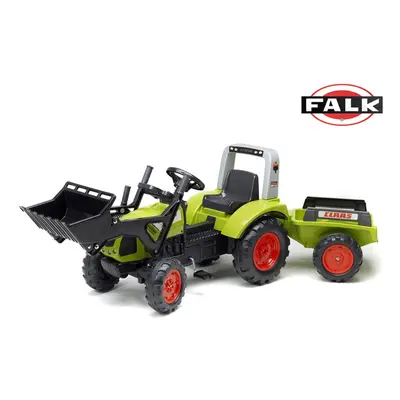 Traktor šlapací Clas Arion 430 s nakladačem a vlečkou, Falk, W012720