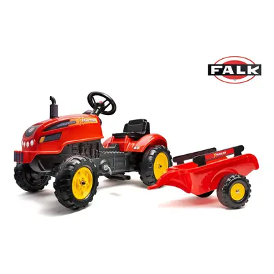 Šlapací traktor 2046AB X-Tractor s vlečkou a otvírací kapotou, Falk, W006411