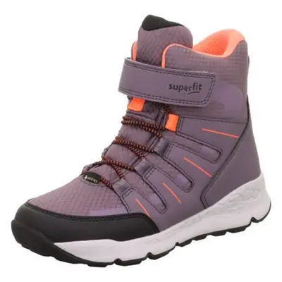 Dívčí zimní boty FREE RIDE Purple/Orange Gore-Tex, Superfit , 1-000568-8500, fialová