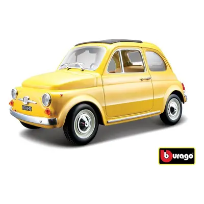 Bburago 1:24 Fiat 500 F 1965 Yellow, W007305