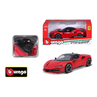 Bburago 1:24 Ferrari Top SF90 Stradale Red, W012177