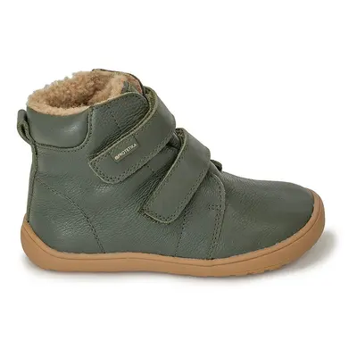 Chlapecké zimní barefoot boty DARYK KHAKI, PRO-tex, Protetika, khaki