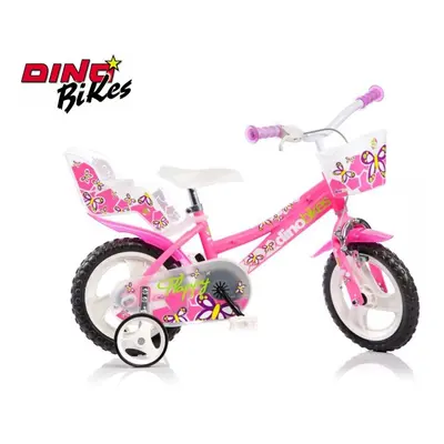 Dětské kolo růžové, Dino Bikes, W012677