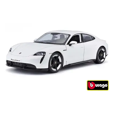 Bburago 1:24 Porsche Taycan Turbo S 2019 Carrara White, W018377