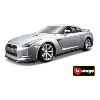 Bburago 1:18 2009 Nissan GT-R Metallic stříbrná 18-12079, Bburago, W007234