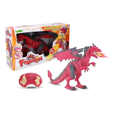 Firegon (ohnivý drak) s efekty RC 45 cm, Wiky RC, W001601