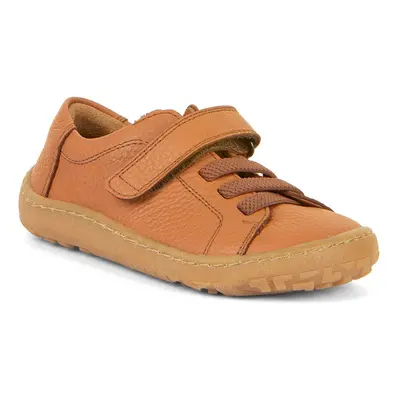 Dětské barefoot tenisky ELASTIC Cognac Froddo G3130241-10 hnědá