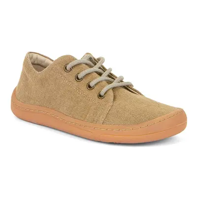 Dětské barefoot tenisky VEGAN LACES Beige Froddo G3130249-3 béžová