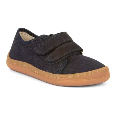 Dětské barefoot tenisky CANVAS Dark Blue Froddo G1700379-8 modrá