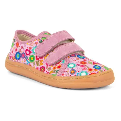 Dívčí barefoot tenisky CANVAS Pink+ Froddo G1700379-33 růžová