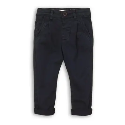 Kalhoty chlapecké Chino, Minoti, FORMAL 4, černá | 6-12m