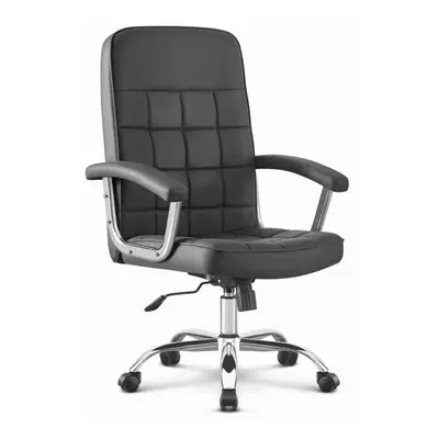 Černé kancelářské křeslo HELLS Chair HC-1020