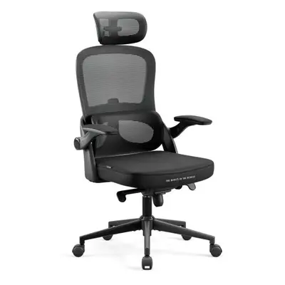 Ergonomické černé křeslo Diablo V-Light