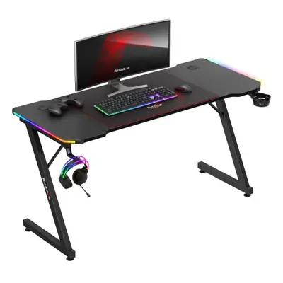 Herní černý stůl Huzaro HERO 3.3 RGB