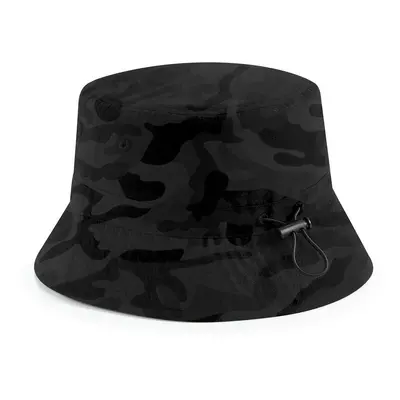 Beechfield Klobouk z recyklovaného polyesteru - Midnight Camo