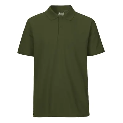 Neutral Pánská polokošile Classic z organické Fairtrade bavlny - Military