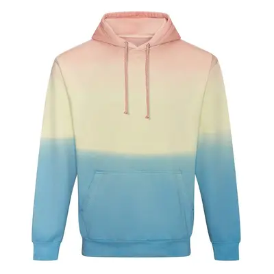 Just Hoods Batikovaná mikina - Pastel Sunset Dip