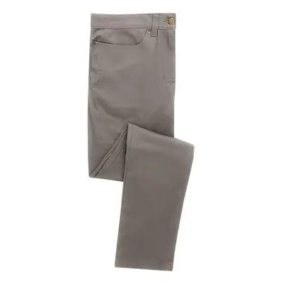 Premier Workwear Pánské kalhoty Chino Performance - Ocelová