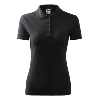 MALFINI Dámská polokošile Pique Polo - Ebony gray