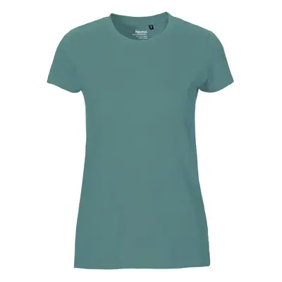 Neutral Dámské tričko Fit z organické Fairtrade bavlny - Teal