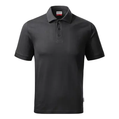 MALFINI Pánská polokošile Resist Heavy Polo - Ebony gray