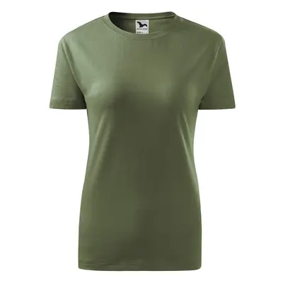 MALFINI Dámské tričko Basic - Khaki