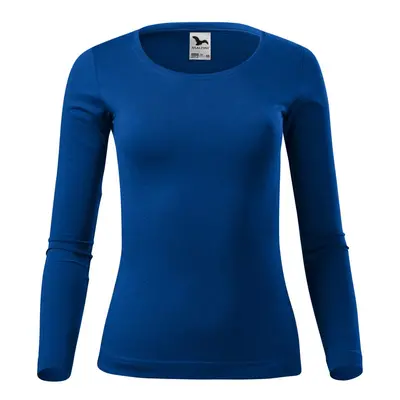 MALFINI Dámské tričko s dlouhým rukávem Fit-T Long Sleeve - Královská modrá