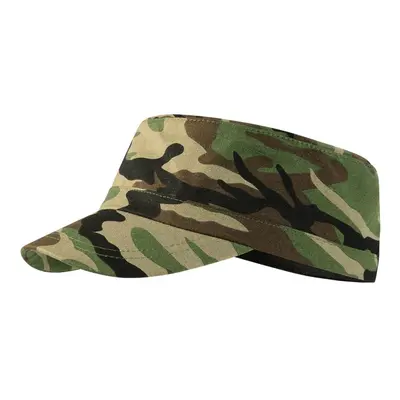 MALFINI Kšiltovka Camo Latino - Maskáčová hnědá