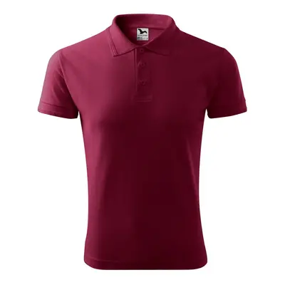 MALFINI Pánská polokošile Pique Polo - Garnet