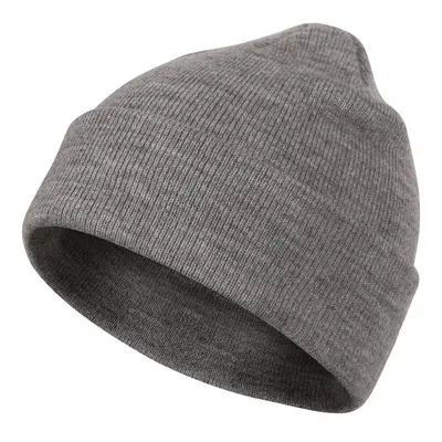 MALFINI Čepice Beanie - Tmavě šedý melír