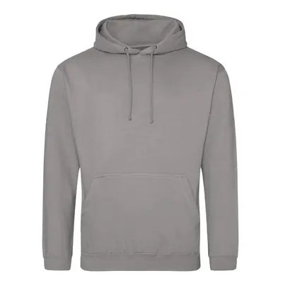 Just Hoods Mikina College - Platinum grey