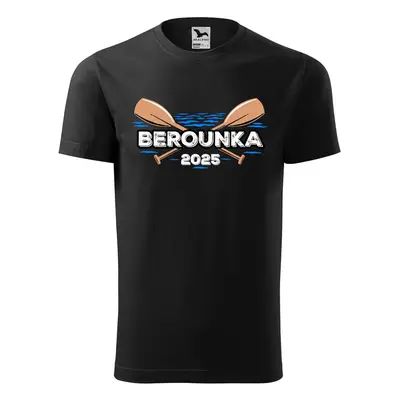 Bontis Tričko s potiskem "Berounka" - Černá