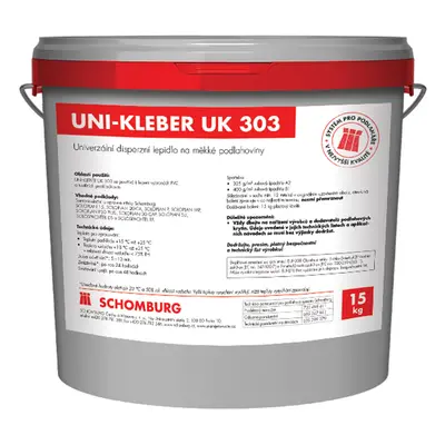 Disperzní lepidlo UNI-KLEBER-UK 303 - SCHOMBURG 15 kg