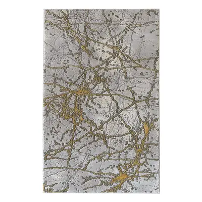 Kusový koberec ELITE 4355 grey/gold 80x150 cm