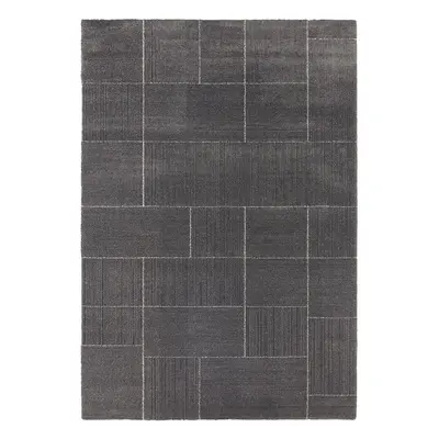 Kusový koberec Elle Decoration Glow 103653 Dark grey Cream 80x150 cm