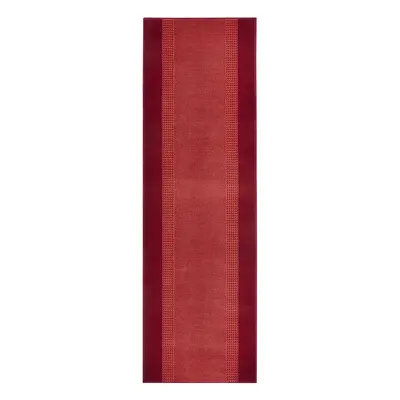 Kusový běhoun Hanse Home Basic 102499 Red 80x350 cm