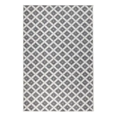 Kusový koberec Northrugs Twin 103126 Grey Cream 160x230 cm