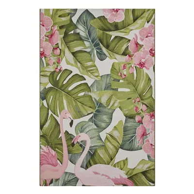 Kusový koberec Hanse Home Flair 105614 Tropical Flamingo 160x235 cm