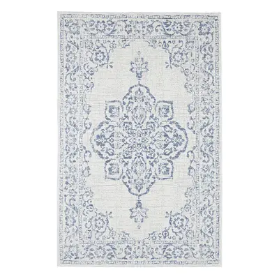 Kusový koberec Northrugs Beach 103853 Tilos Cream Blue 160x230 cm