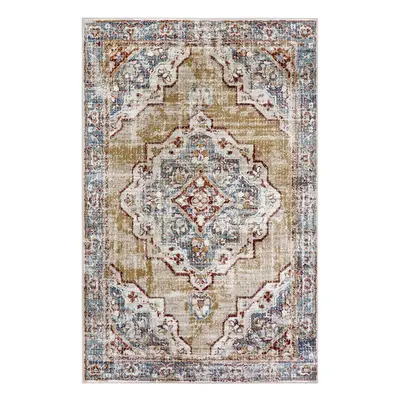 Kusový koberec Hanse Home Luxor 105645 Strozzi Beige Blue 140x200 cm