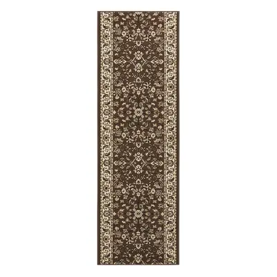 Kusový běhoun Hanse Home Basic 102488 Brown 80x250 cm